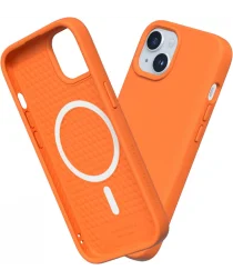 Rhinoshield Solidsuit Apple iPhone 15 Hoesje MagSafe Neon Orange