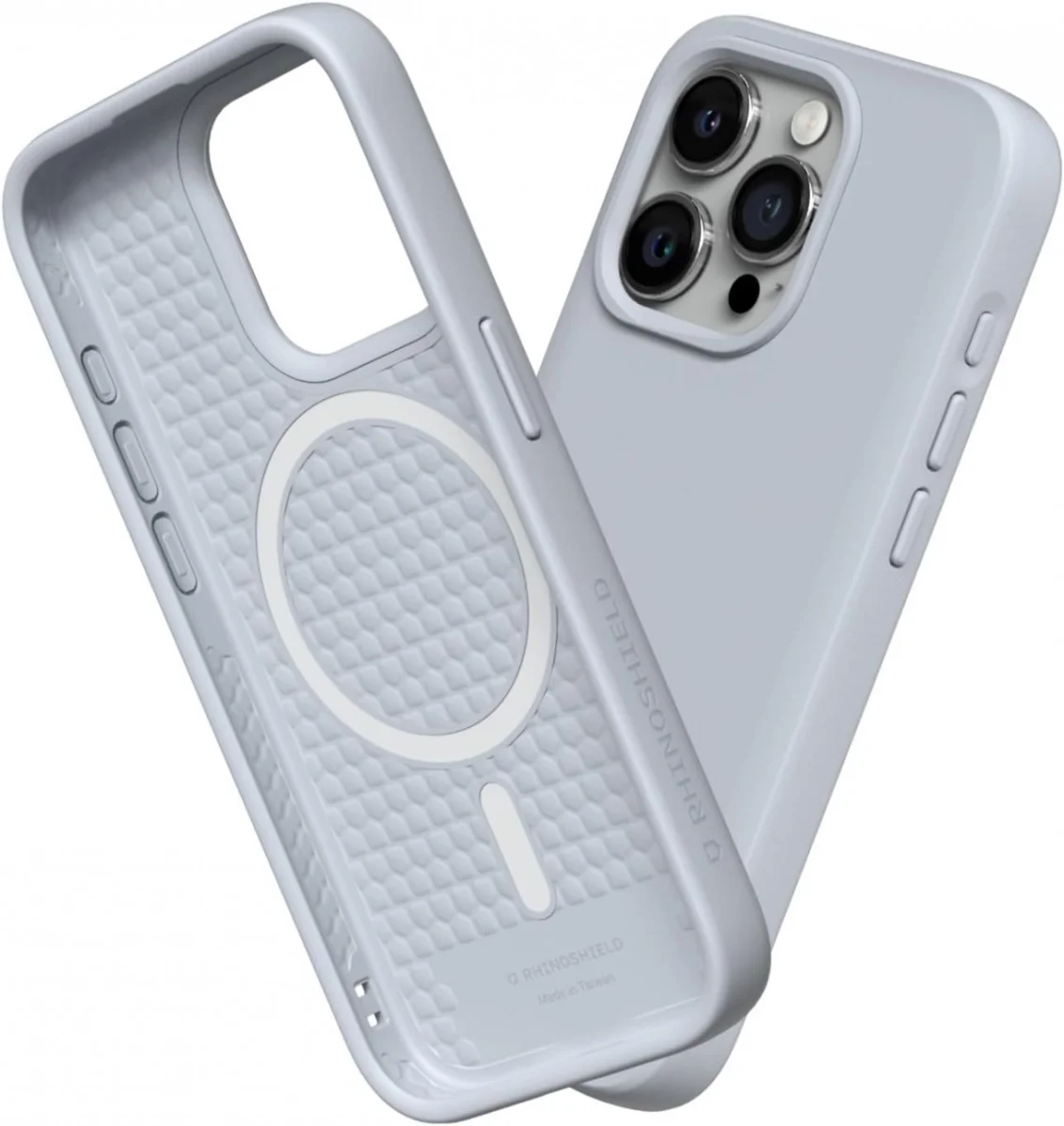Rhinoshield Solidsuit Apple iPhone 15 Pro Hoesje MagSafe Ash Grey afbeelding 1