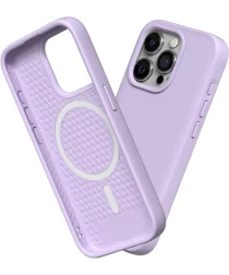 Rhinoshield Solidsuit iPhone 15 Pro Max Hoesje MagSafe Violet