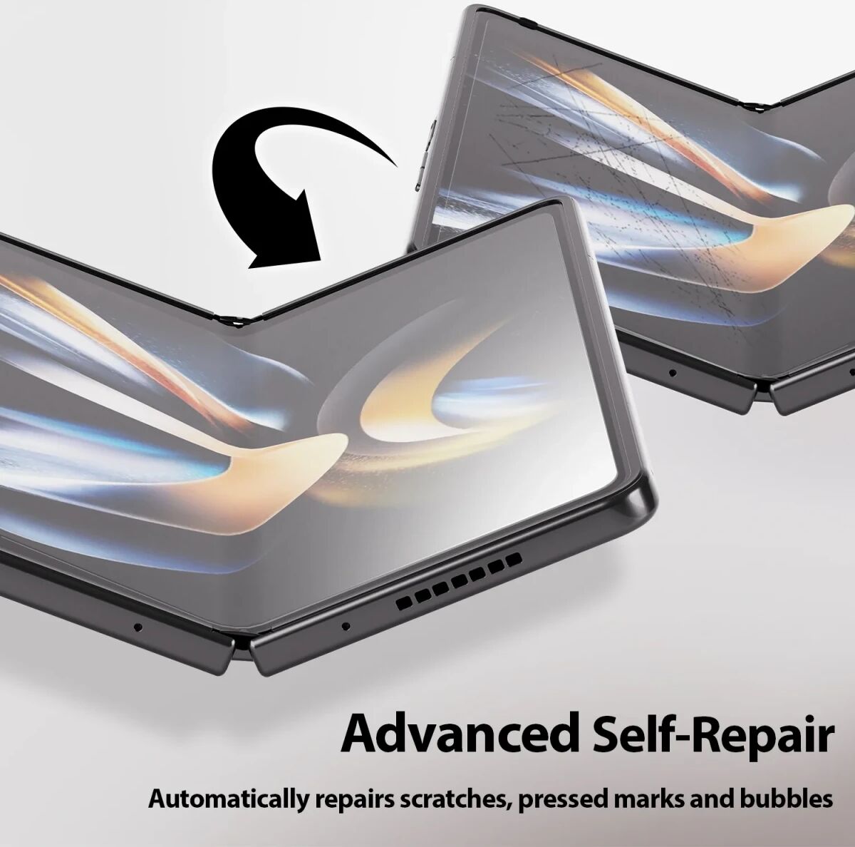 Whitestone All In One Pack Samsung Galaxy Z Fold 5 Bescherm Set 2+2+2 afbeelding 5