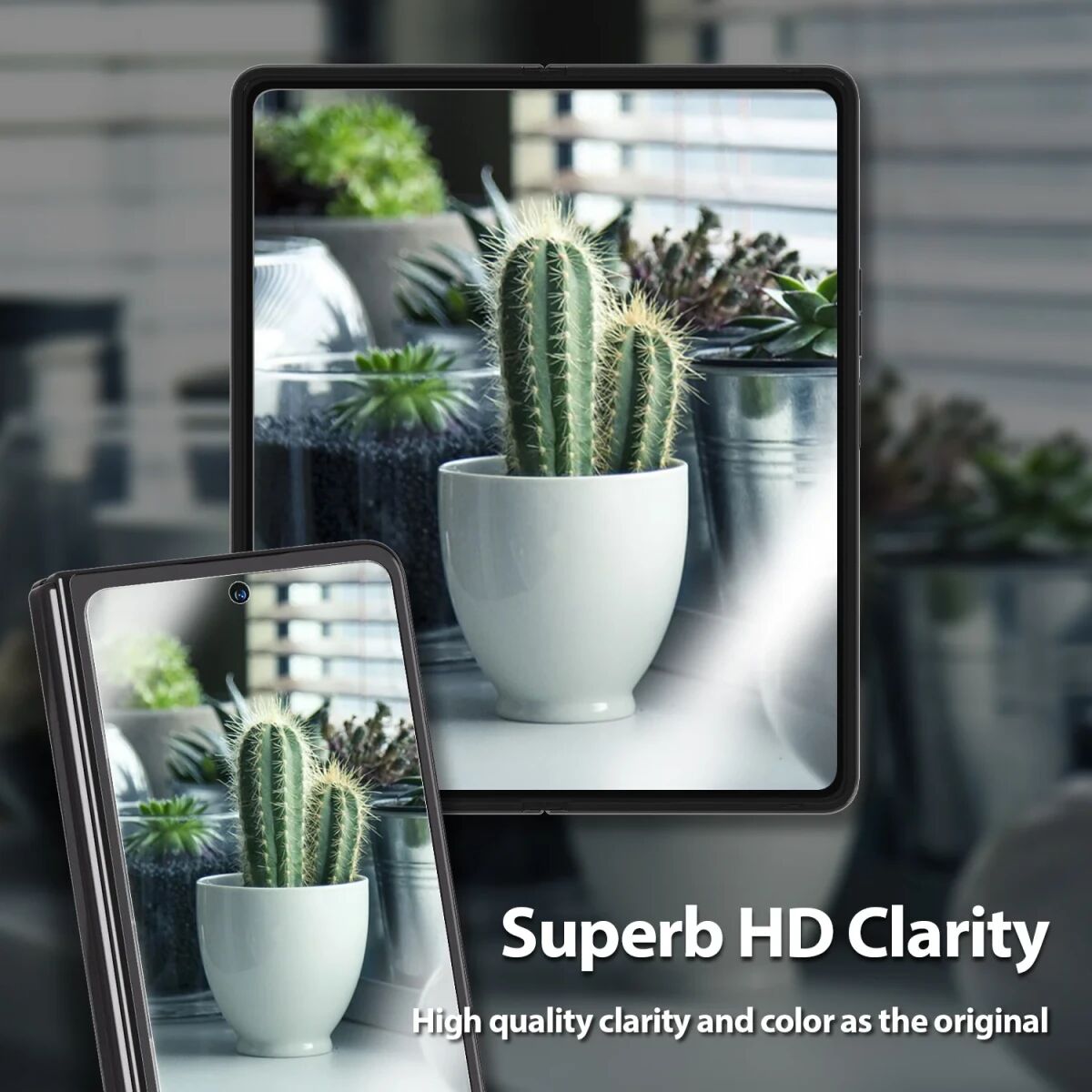 Whitestone All In One Pack Samsung Galaxy Z Fold 5 Bescherm Set 2+2+2 afbeelding 6