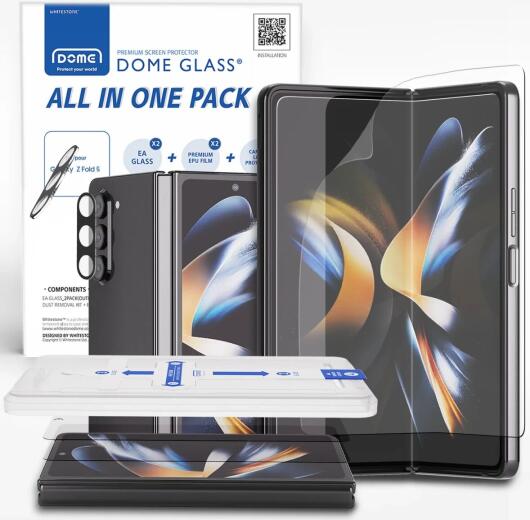 Whitestone All In One Pack Samsung Galaxy Z Fold 5 Bescherm Set 2+2+2 afbeelding 1