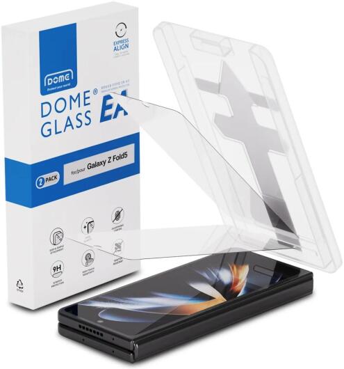 Whitestone EA Glass Samsung Galaxy Z Fold 5 Screen Protector 2-Pack afbeelding 1