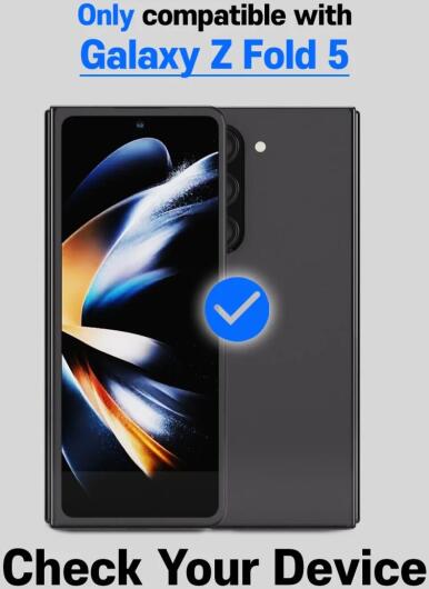Whitestone Privacy Samsung Galaxy Z Fold 5 Screen Protector 2-Pack afbeelding 7