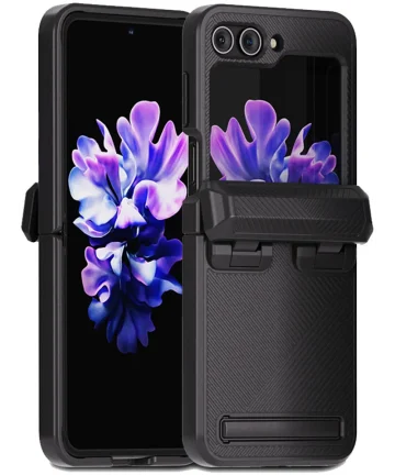 Whitestone Dome Escudo Case Samsung Galaxy Z Flip 5 Hoesje Zwart Hoesjes