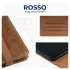 Rosso Element Samsung Galaxy Tab S9 Plus Hoes Book Case Bruin afbeelding 5