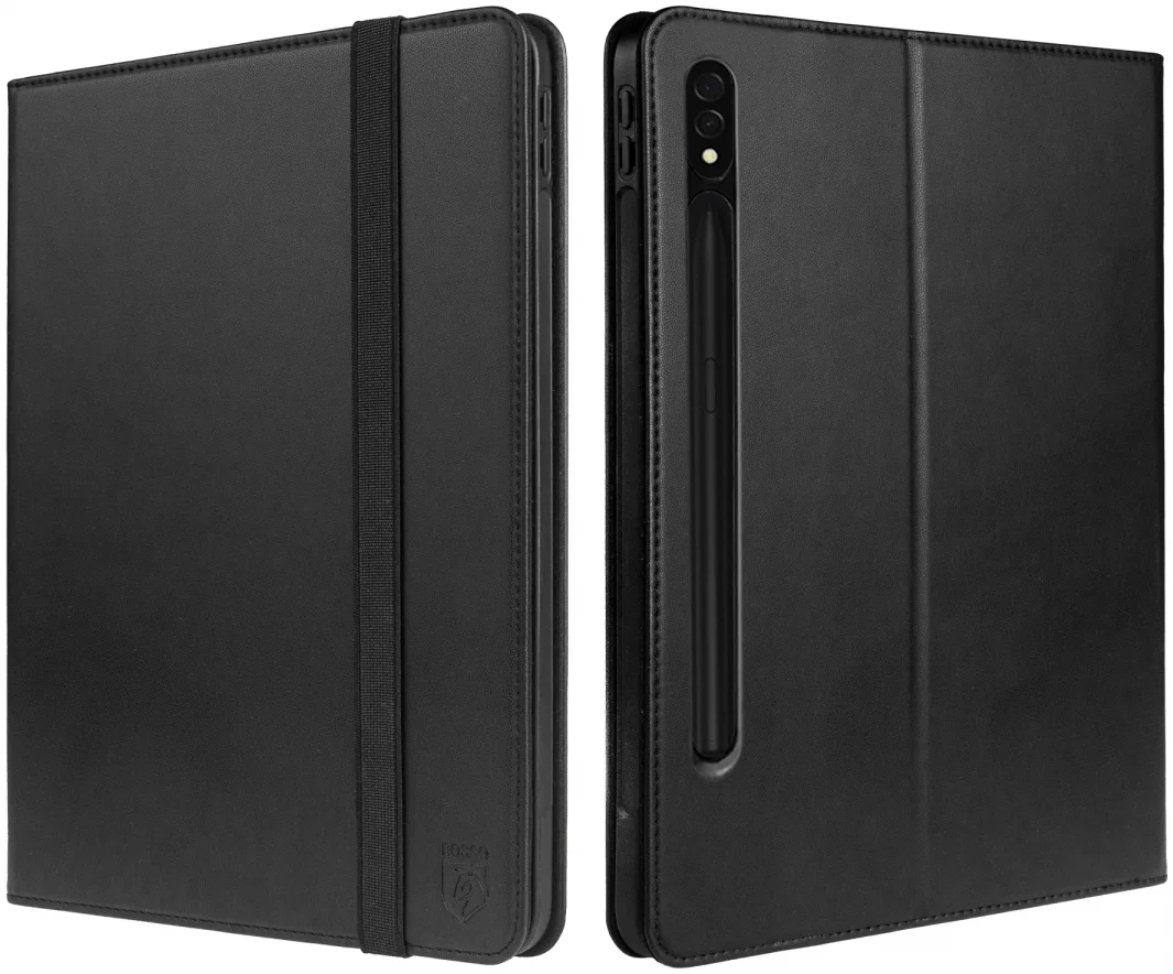 Rosso Element Samsung Galaxy Tab S9 Plus Hoes Book Case Zwart afbeelding 2