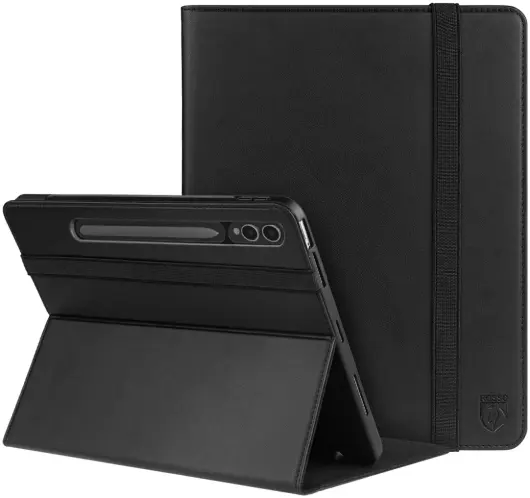 Rosso Element Samsung Galaxy Tab S9 Plus Hoes Book Case Zwart afbeelding 1