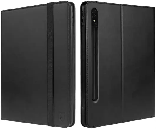 Rosso Element Samsung Galaxy Tab S9 Plus Hoes Book Case Zwart afbeelding 2