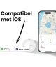 MiLi MiTag iOS FindMy Bluetooth Tracker met Sleutelhanger Zwart (1-Pack)