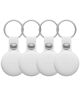 MiLi MiTag iOS FindMy Bluetooth Tracker met Sleutelhanger Wit (4-Pack)