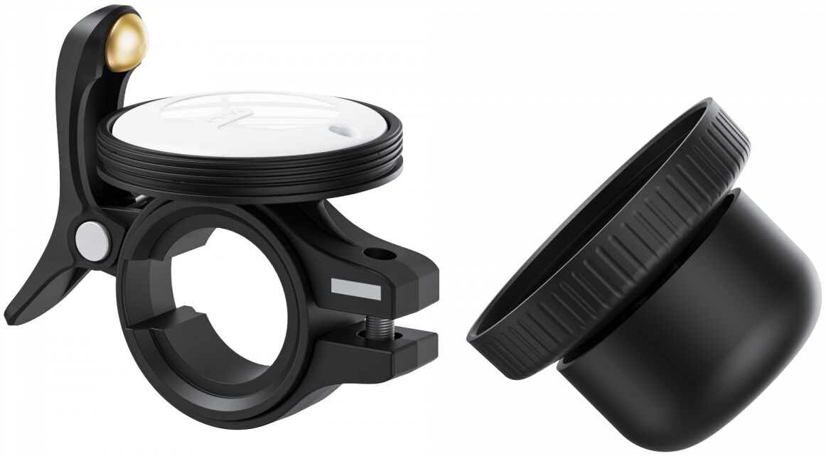 MiLi MiBell iOS FindMy Bluetooth Tracker Anti-Diefstal Fietsbel Zwart afbeelding 11