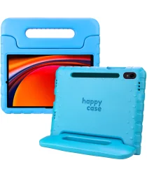 HappyCase Samsung Galaxy Tab S9 Kinder Tablethoes met Handvat Blauw
