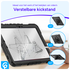Samsung Galaxy Tab S9 / S9 FE Hoes met Screen Protector en Handriem Zwart afbeelding 6