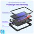 Samsung Galaxy Tab S9 / S9 FE Hoes met Screen Protector en Handriem Zwart afbeelding 8