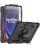 Samsung Tab S9+ / S9 FE+ Hoes + Screen Protector + Handriem Zwart
