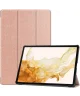 Samsung Tab S9 Plus / S9 FE Plus Hoes Book Case met Standaard Roze