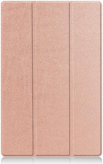 Samsung Galaxy Tab S10 Ultra / S9 Ultra Hoes Tri-Fold Book Case Standaard Roze afbeelding 10