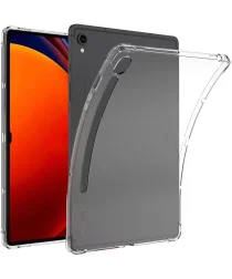 Samsung Galaxy Tab S9 Hoes Schokbestendig TPU Back Cover Transparant