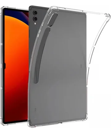 Samsung Galaxy Tab S9 Plus/S9 FE Plus Hoes Schokbestendig Transparant Hoesjes