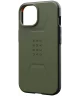 Urban Armor Gear Civilian Apple iPhone 15 Hoesje MagSafe Groen