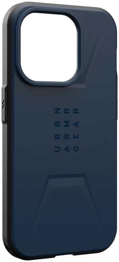 Urban Armor Gear Civilian Apple iPhone 15 Pro Hoesje met MagSafe Blauw afbeelding 14