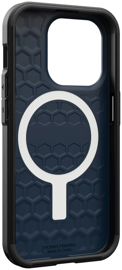 Urban Armor Gear Civilian Apple iPhone 15 Pro Hoesje met MagSafe Blauw afbeelding 5