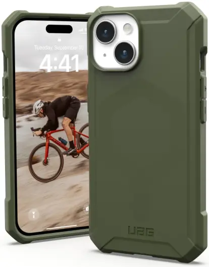 UAG Essential Armor Apple iPhone 15 Hoesje met MagSafe Groen afbeelding 1