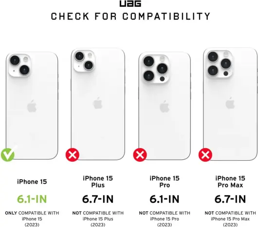 UAG Essential Armor Apple iPhone 15 Hoesje met MagSafe Groen afbeelding 2