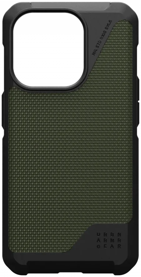 Urban Armor Gear Metropolis LT Series iPhone 15 Pro MagSafe Olive afbeelding 8