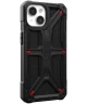 Urban Armor Gear Monarch Kevlar Apple iPhone 15 Hoesje Zwart