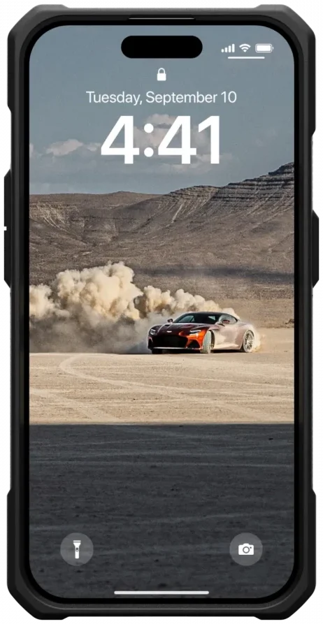 Urban Armor Gear Monarch Kevlar Apple iPhone 15 Pro Hoesje Zwart afbeelding 5