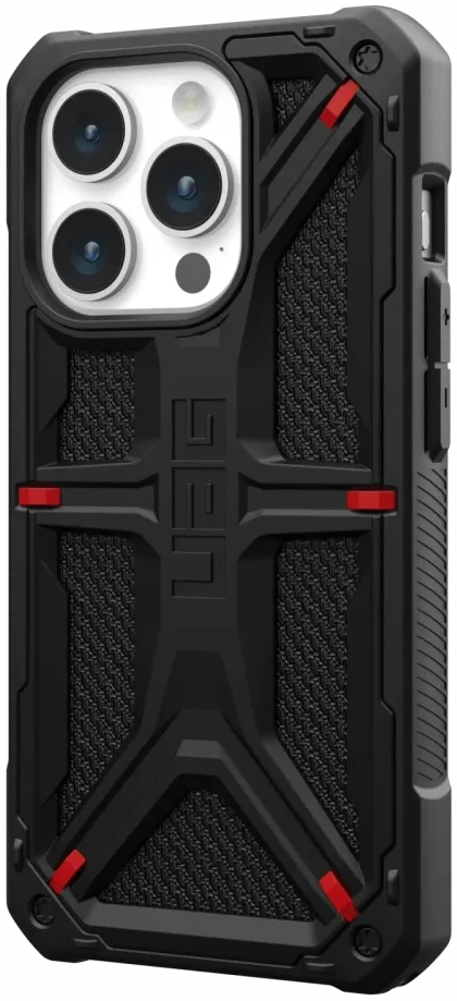 Urban Armor Gear Monarch Kevlar Apple iPhone 15 Pro Hoesje Zwart afbeelding 8