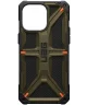 Urban Armor Gear Monarch Kevlar Apple iPhone 15 Pro Max Hoesje Groen