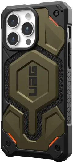 UAG Monarch Pro Apple iPhone 15 Pro Max Hoesje MagSafe Kevlar Groen afbeelding 8