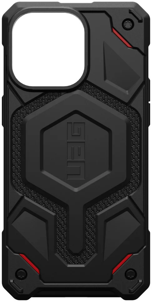 UAG Monarch Pro Apple iPhone 15 Pro Max Hoesje MagSafe Kevlar Zwart afbeelding 13