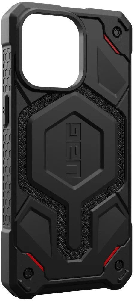 UAG Monarch Pro Apple iPhone 15 Pro Max Hoesje MagSafe Kevlar Zwart afbeelding 15