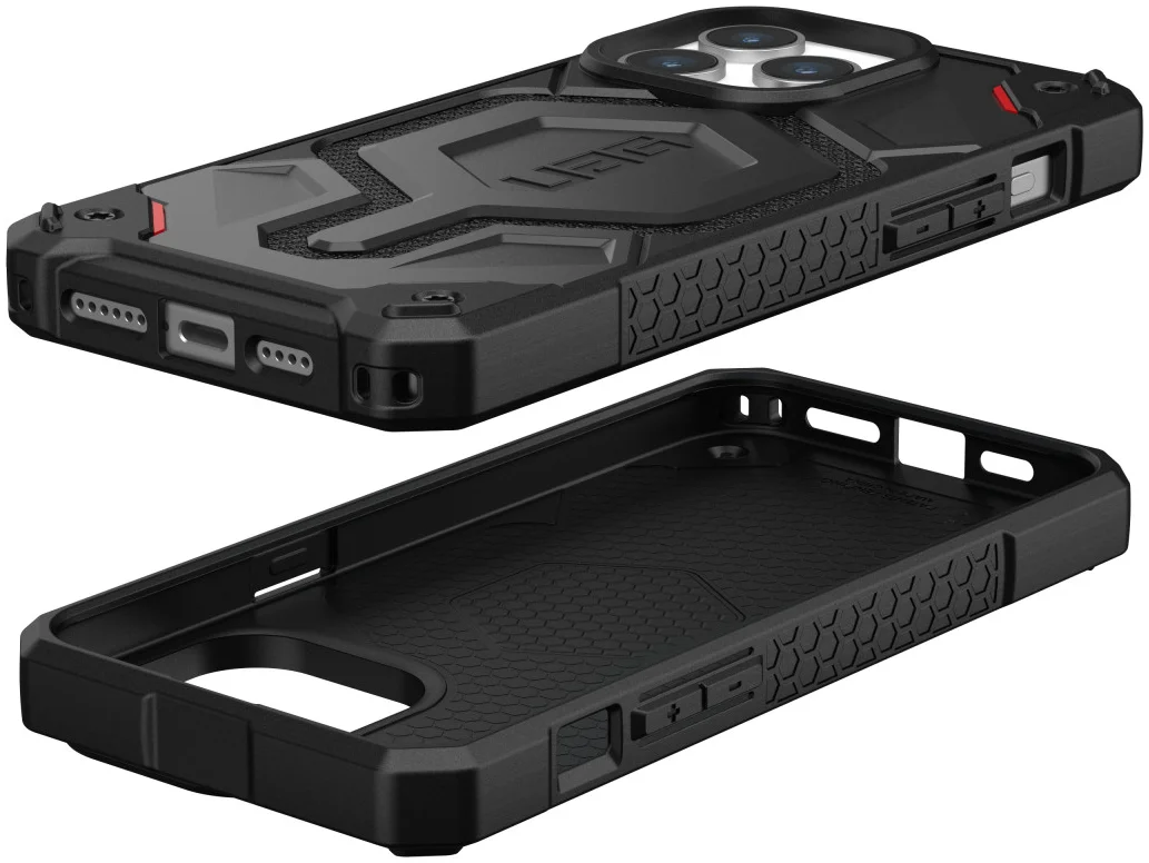 UAG Monarch Pro Apple iPhone 15 Pro Max Hoesje MagSafe Kevlar Zwart afbeelding 3