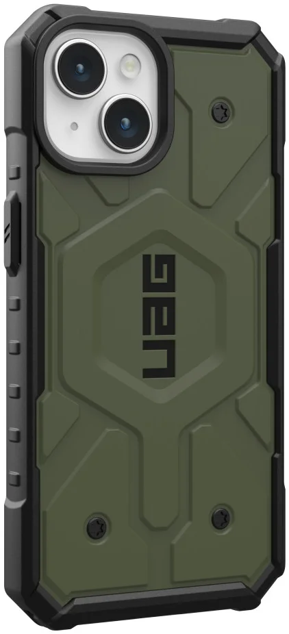 Urban Armor Gear Pathfinder Apple iPhone 15 Hoesje Magsafe Olive afbeelding 2