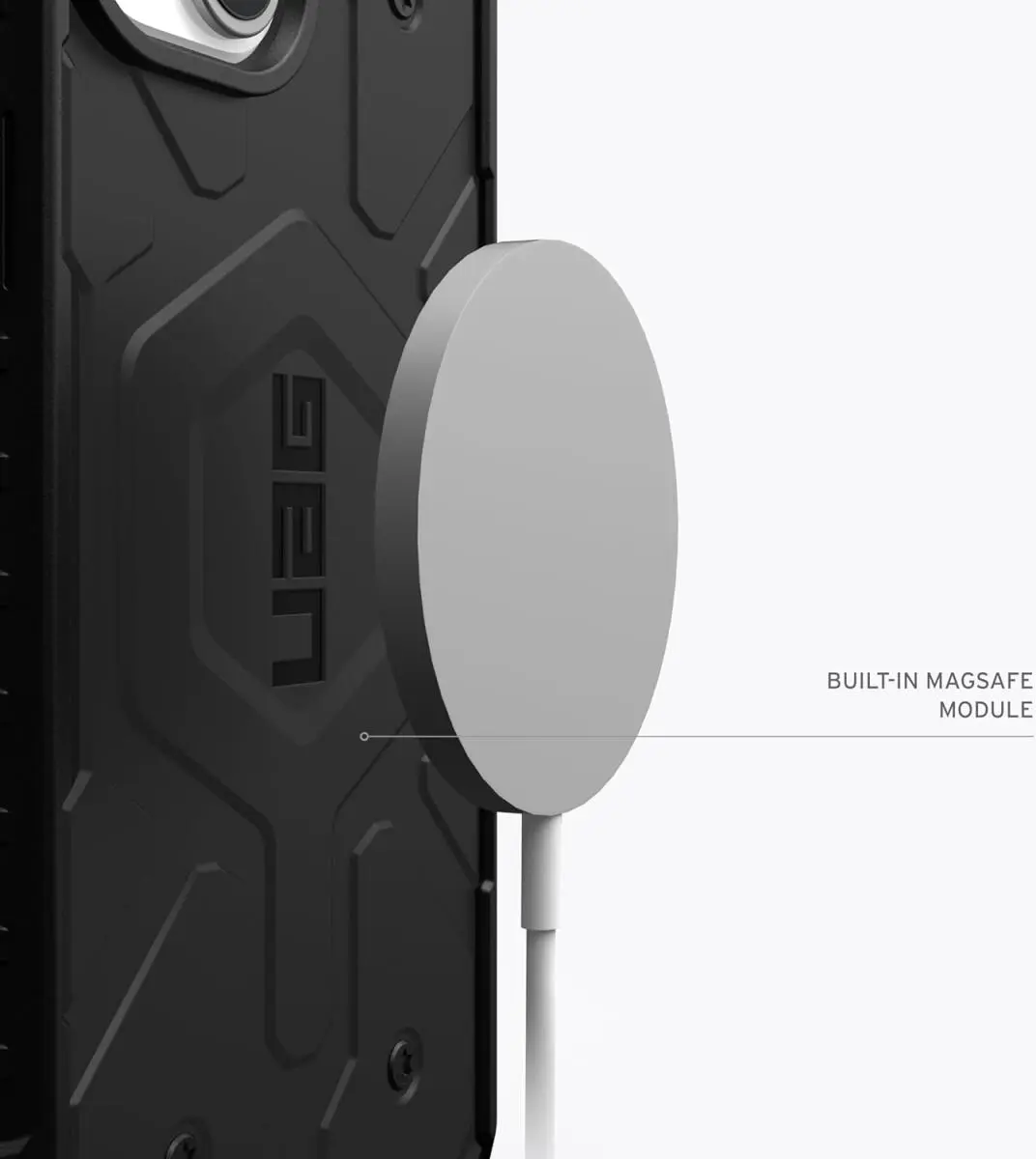 Urban Armor Gear Pathfinder Apple iPhone 15 Hoesje Magsafe Zwart afbeelding 3