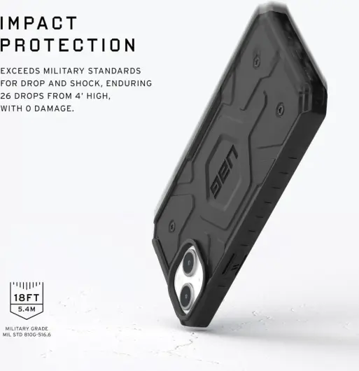 Urban Armor Gear Pathfinder Apple iPhone 15 Hoesje Magsafe Zwart afbeelding 2