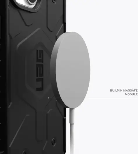 Urban Armor Gear Pathfinder Apple iPhone 15 Hoesje Magsafe Zwart afbeelding 3