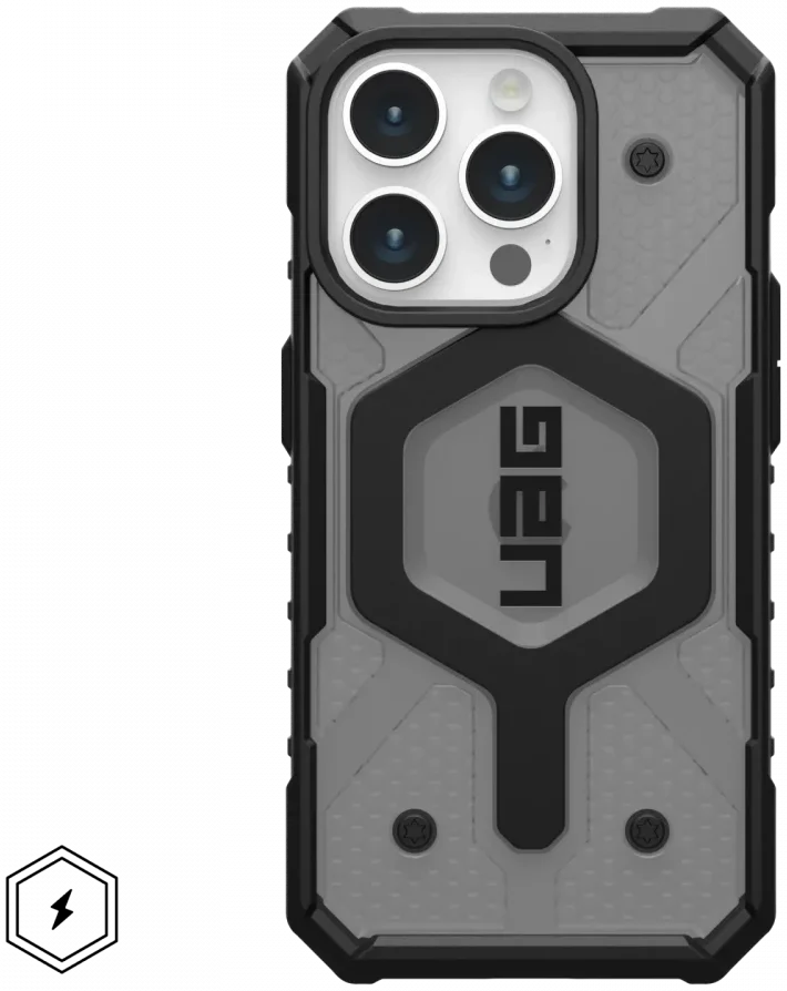 Urban Armor Gear Pathfinder Apple iPhone 15 Pro Hoesje Magsafe Ash afbeelding 2