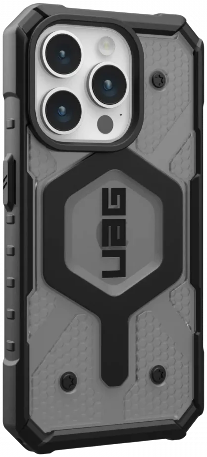 Urban Armor Gear Pathfinder Apple iPhone 15 Pro Hoesje Magsafe Ash afbeelding 3