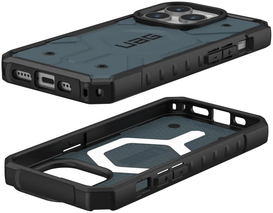 Urban Armor Gear Pathfinder Apple iPhone 15 Pro Hoesje Magsafe Blauw afbeelding 2