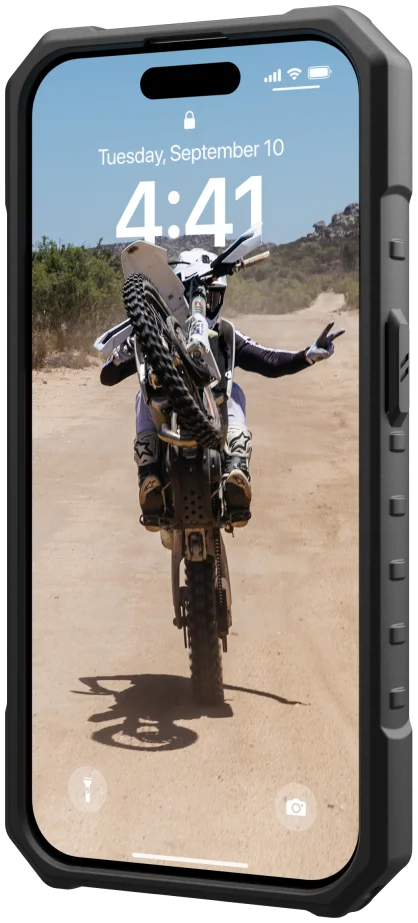 Urban Armor Gear Pathfinder Apple iPhone 15 Pro Hoesje Magsafe Blauw afbeelding 4