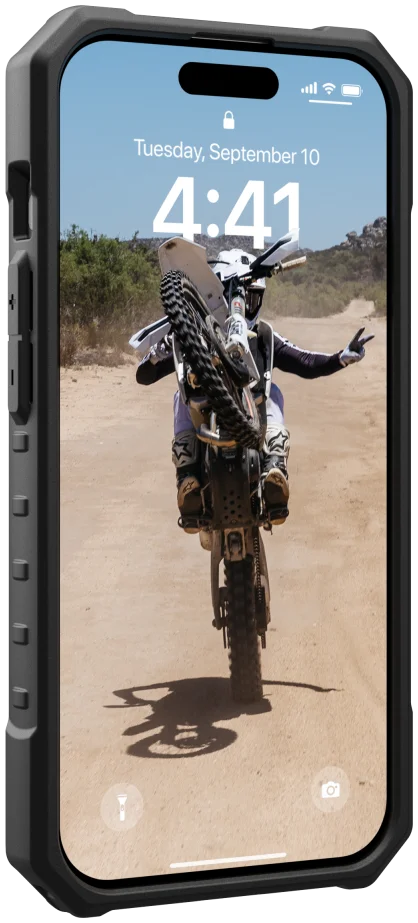 Urban Armor Gear Pathfinder Apple iPhone 15 Pro Hoesje Magsafe Blauw afbeelding 6