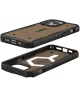 Urban Armor Gear Pathfinder iPhone 15 Pro Max Hoesje Magsafe Bruin