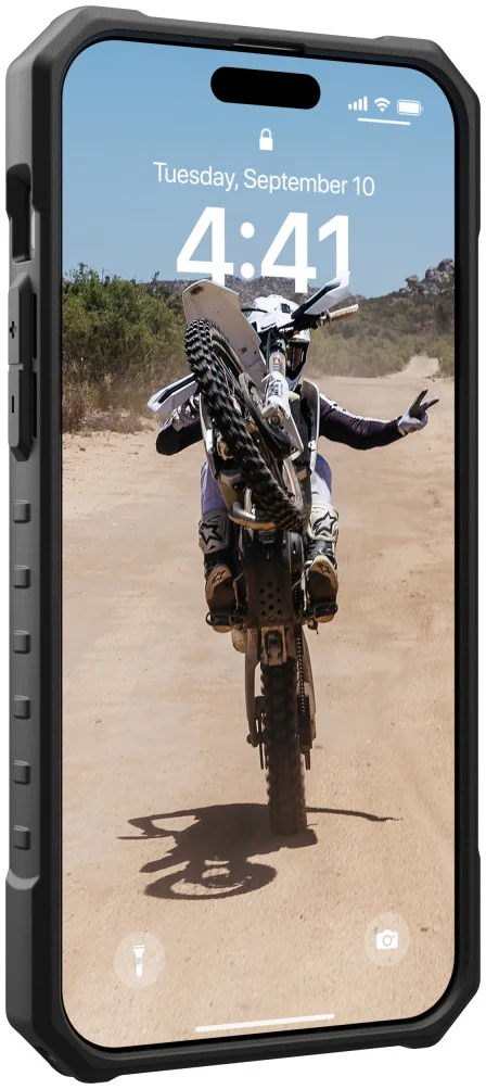 Urban Armor Gear Pathfinder iPhone 15 Pro Max Hoesje Magsafe Bruin afbeelding 15