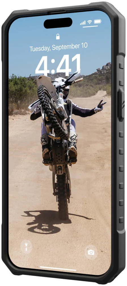 Urban Armor Gear Pathfinder iPhone 15 Pro Max Hoesje Magsafe Bruin afbeelding 16